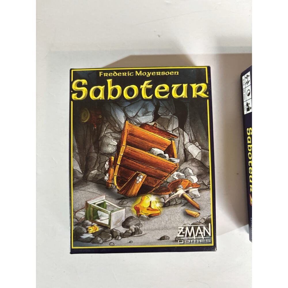 Lot Of Two Games - Saboteur And Saboteur 2 Complete Card Game Sets VG Condition - Picture 15 of 16